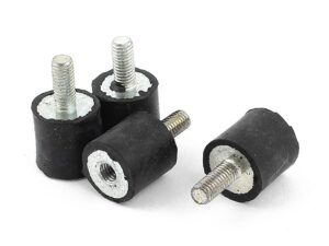 Gummipuffer / Silentblock M6 - 20x20 - 1 Stück