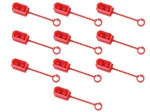 LiPo Schutzkappen XT60 - Ladezustandsmarkierer mit Befestigung - 10er-Set