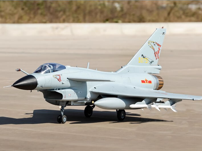 Chengdu J-10A - Vigorous Dragon - 90mm Impeller-Jet - Spw 940mm - 8S PNP-Set - Freewing – Bild 6