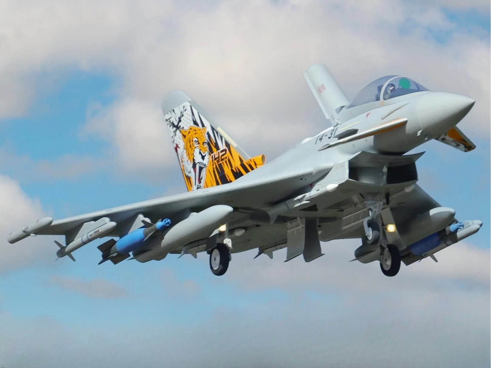 Eurofighter Typhoon, 90mm Impeller-Jet, Spw 1030mm, ARF Plus, Freewing – Bild 2