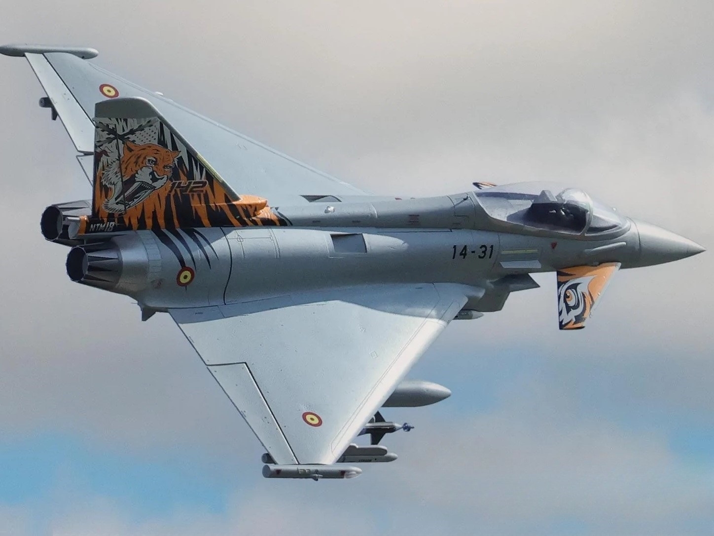 Eurofighter Typhoon, 90mm Impeller-Jet, Spw 1030mm, ARF Plus, Freewing – Bild 5