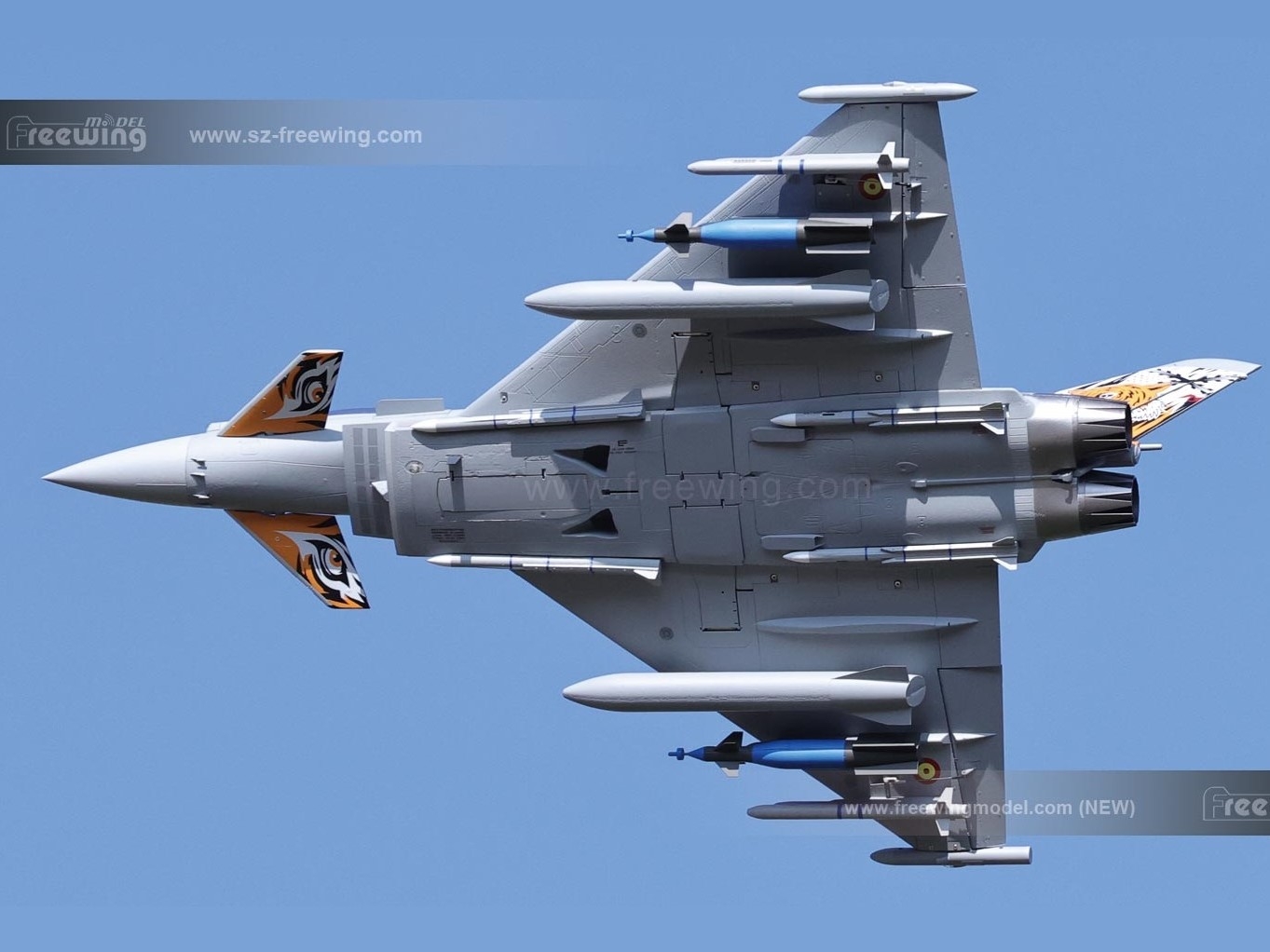 Eurofighter Typhoon, 90mm Impeller-Jet, Spw 1030mm, ARF Plus, Freewing – Bild 6