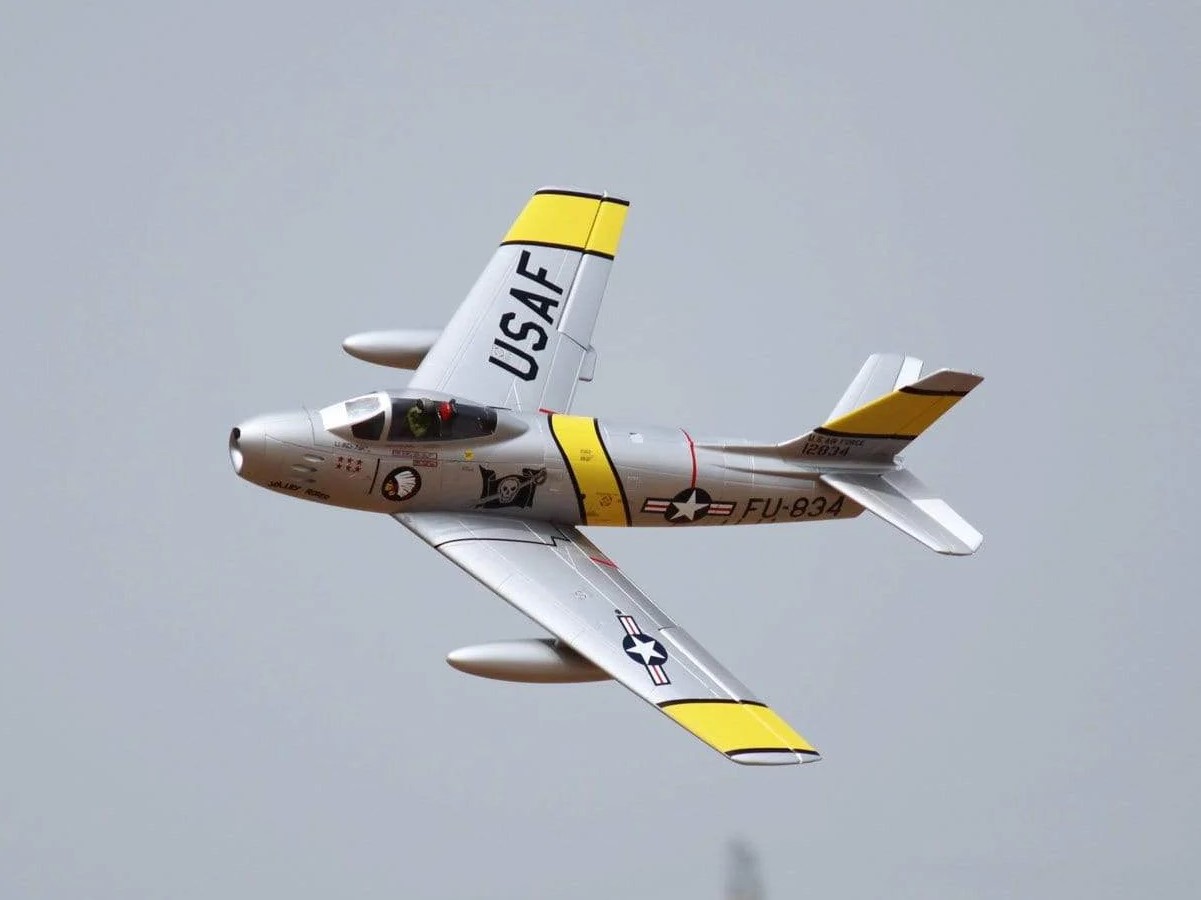 F-86 Sabre - USAF, 80mm Impeller-Jet, Spw 1200mm, PNP-Set, Freewing