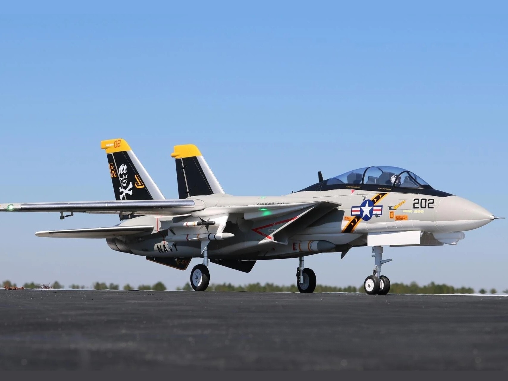 F-14 Tomcat, 64mm EDF Jet, Spw 1250mm, 6S PNP-Set, Freewing – Bild 5