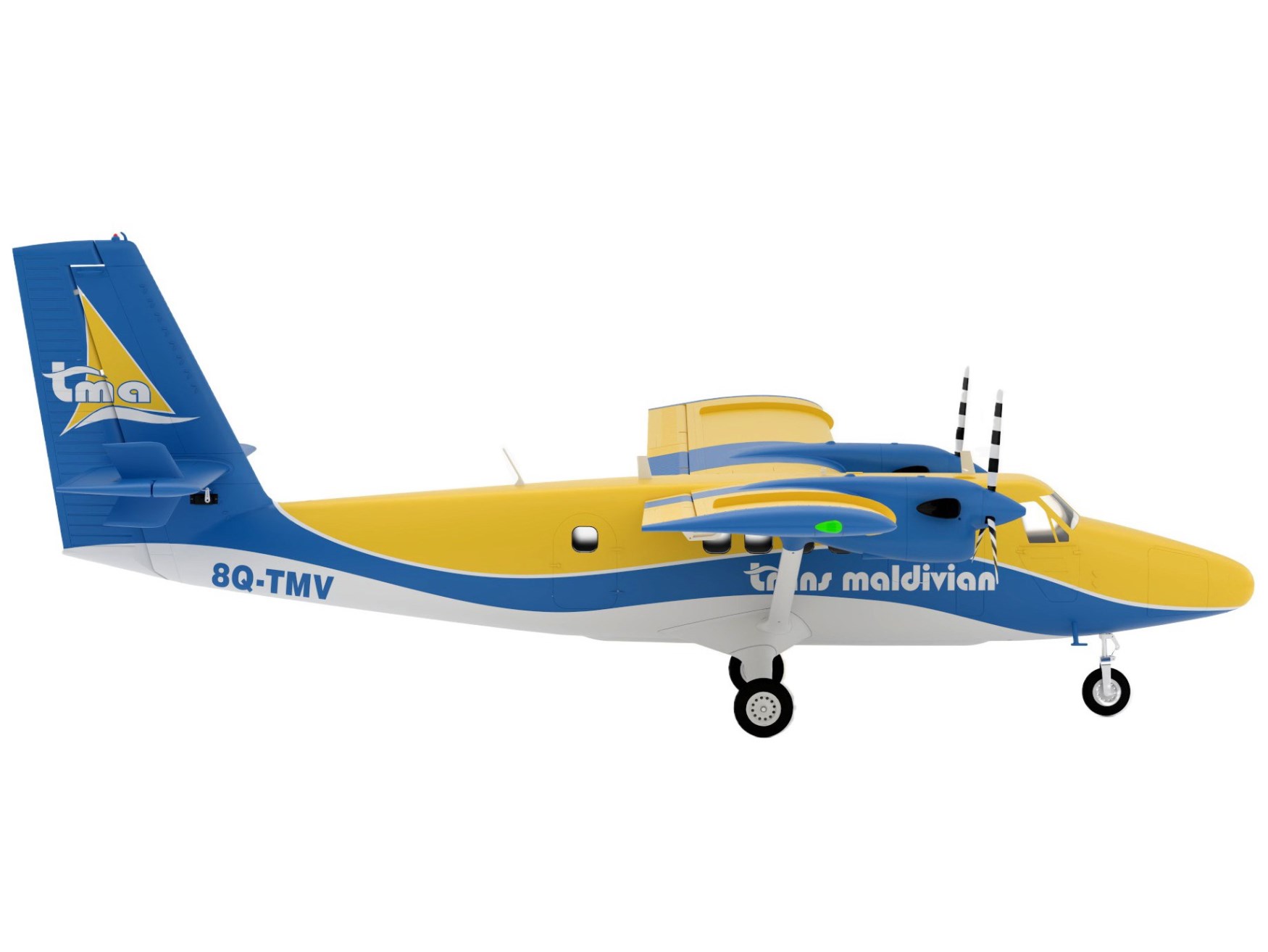 Twin Otter DHC-6 1800mm - PNP - XFLY-Model – Bild 2
