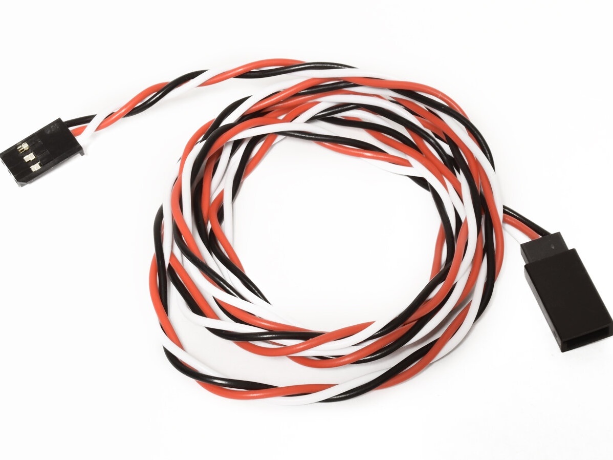 Servo-Verlängerungskabel 75cm, 22AWG, 0.32mm2, twisted, 1 Stück