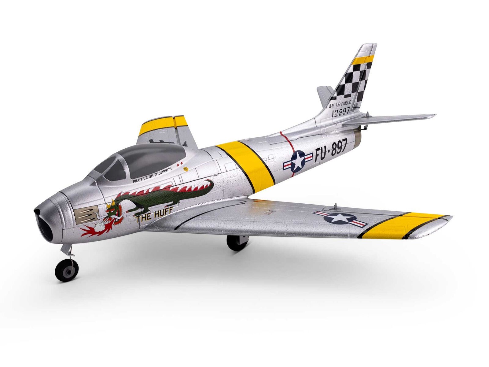 E-Flite UMX F-86 Sabre 30mm EDF, Spw 442mm, BNF Basic-Set - EFLU7050 – Bild 2