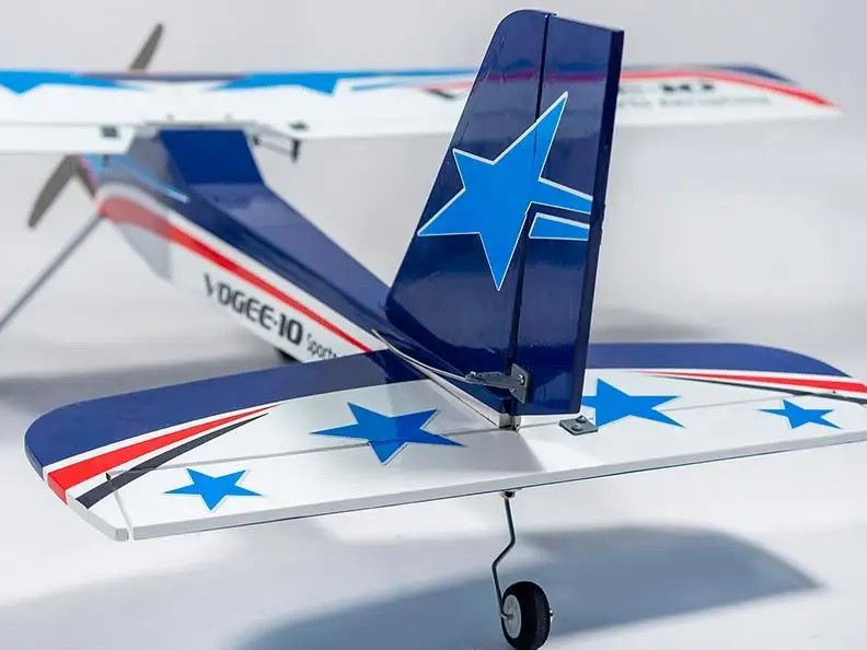 Vogee 10 - Hochdecker Trainer, Spw 1070mm, ARF-Modell, DW-Hobby – Bild 4