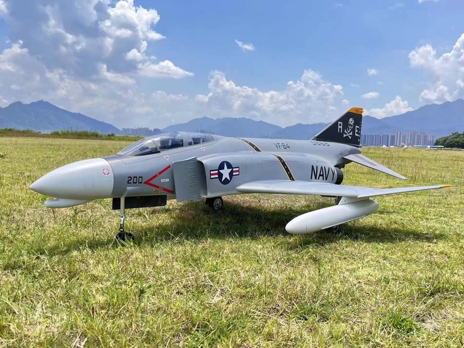 TopRC Model F4 Phantom - Full Composite Scale Jet, Spw 1727mm, ARF-Set – Bild 2