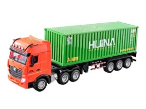 RC LKW / Lastwagen mit Container Auflieger 1:18 - Huina 1317