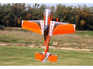 Bügelfolie / Modellbaufolie - 640x200mm - orange - Laser - Pilot-RC