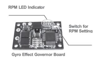 Governor Board/Platine Hinterrad zu Super Rider SR5/4, SkyRC