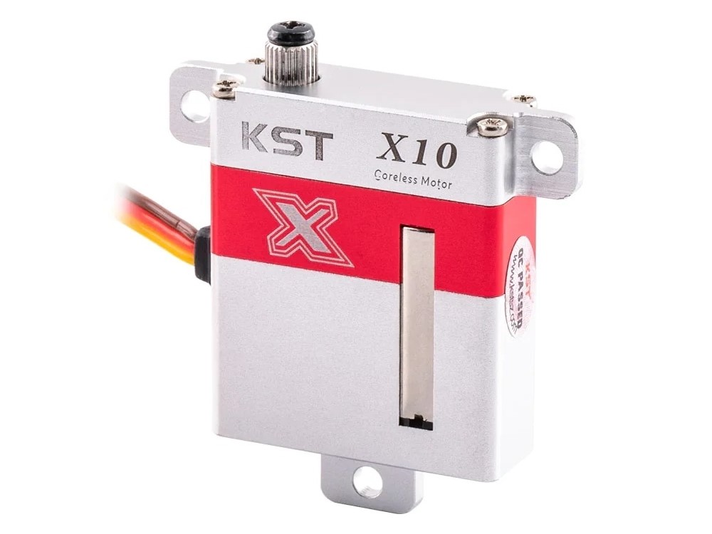 KST Servo X10 V8.0 - MG HV Digital, Alu Gehäuse, 10mm - 10.8kg Stellkraft