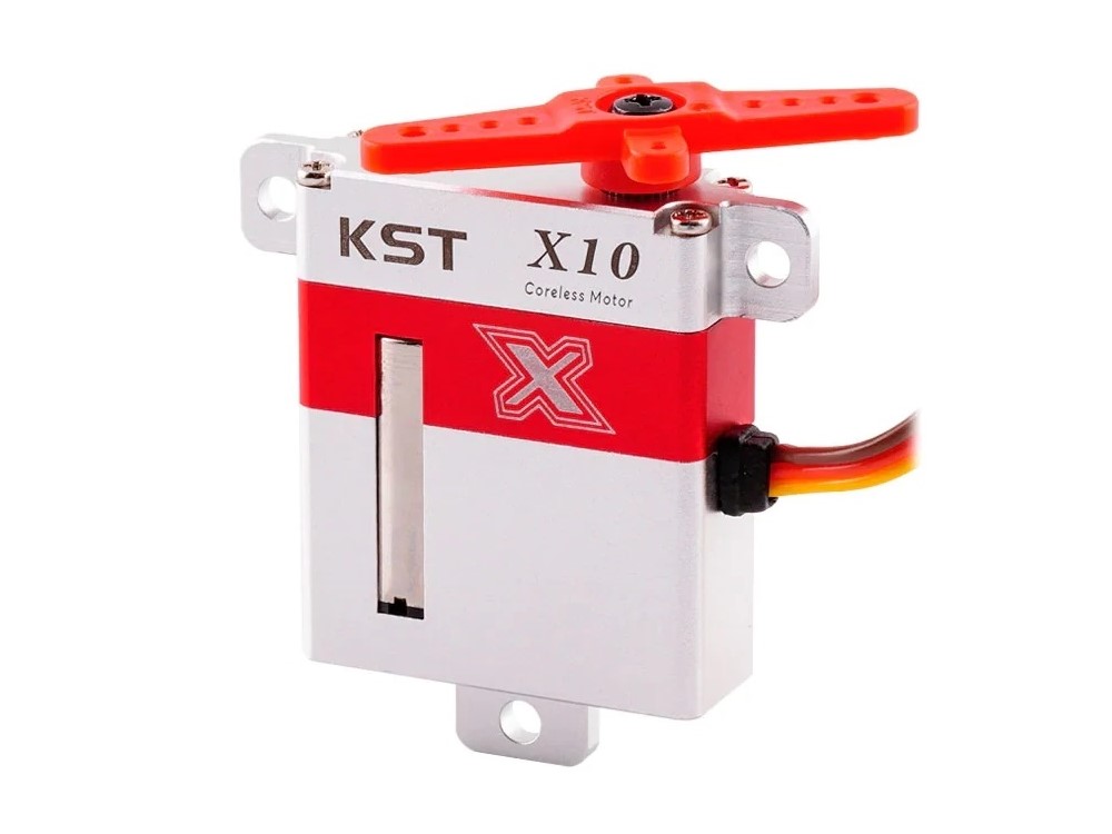KST Servo X10 V8.0 - MG HV Digital, Alu Gehäuse, 10mm - 10.8kg Stellkraft – Bild 3