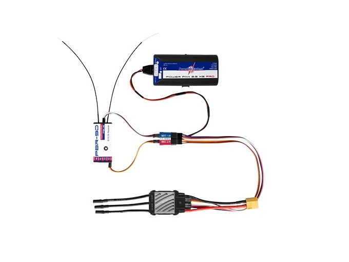 PowerBox ESC Backup - Akku Lösung für Brushless Regler – Bild 3