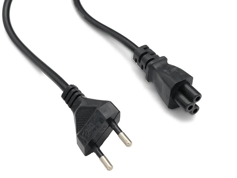 Stromkabel Netzkabel mit 2-poligem Stecker - T12 auf C5