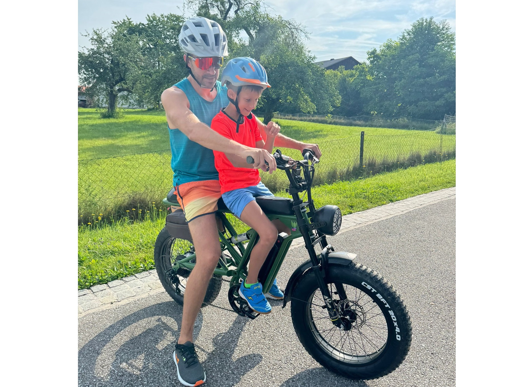 Vorführmodell Elektrobike Fatbike Elektrovelo T20-D - Fahrrad 500 Watt - 25 km/h – Bild 3