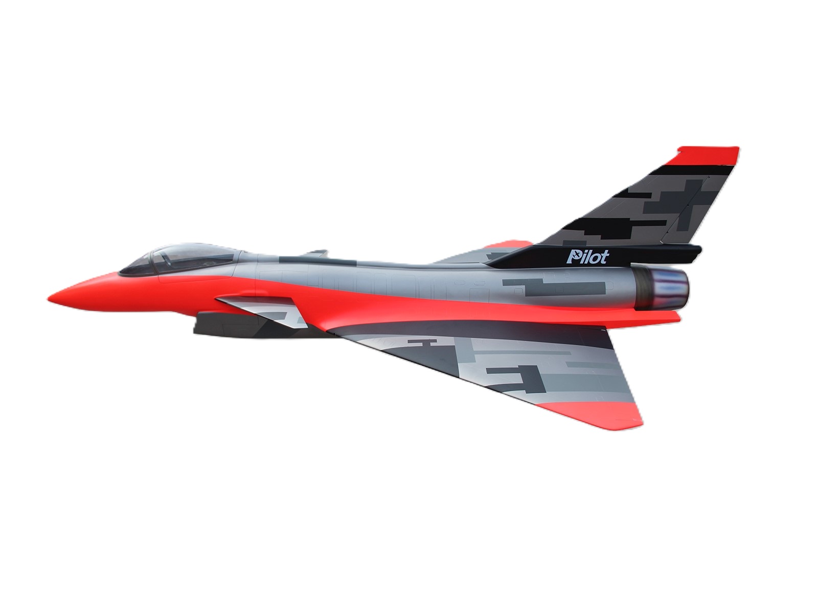 Chengdu J-10-B - 3D-Turbinen Jet, Spw 1290mm, ARF-Set mit EZFW, Pilot-RC – Bild 6