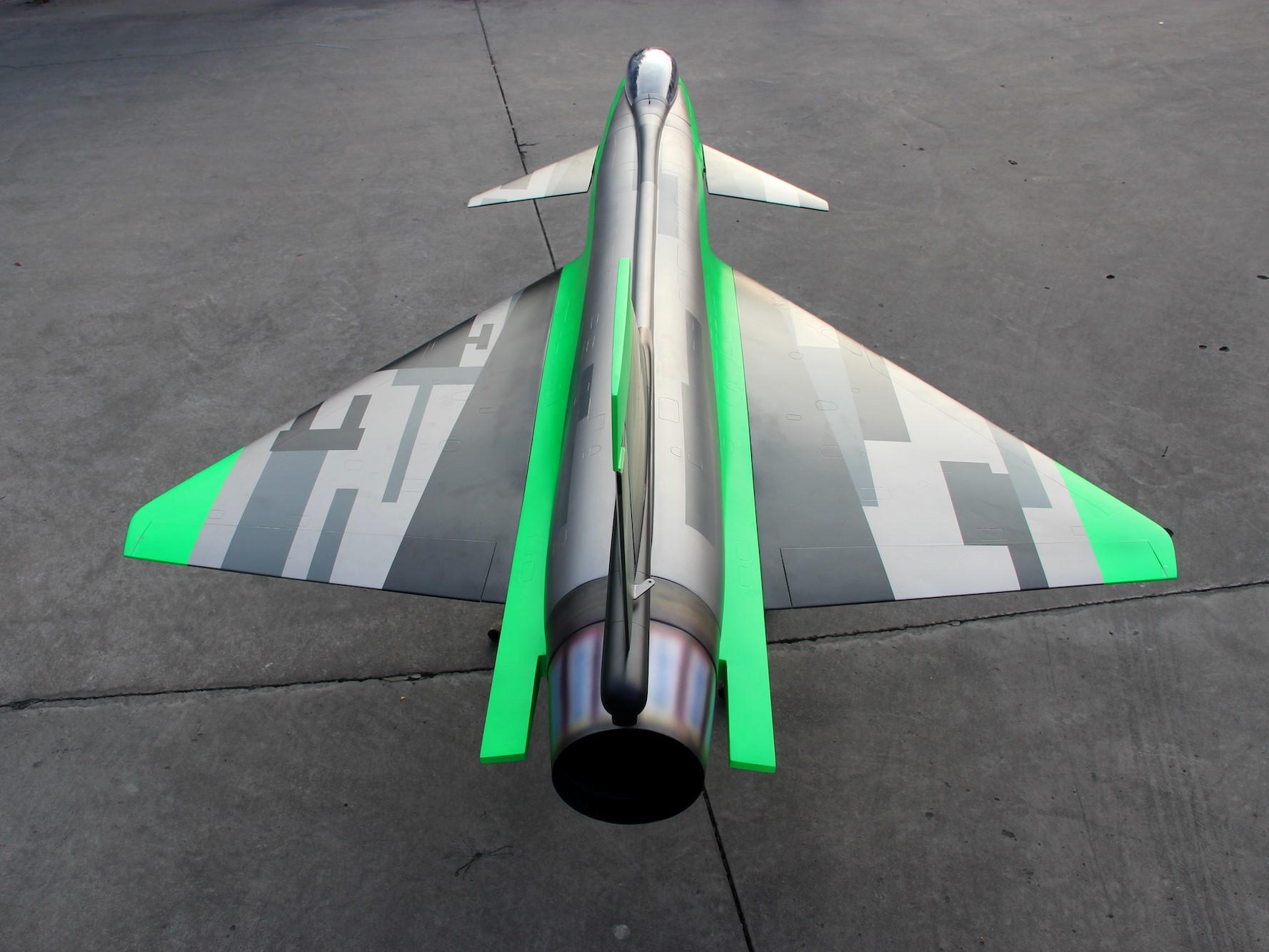 Chengdu J-10-B - 3D-Turbinen Jet, Spw 1290mm, ARF-Set mit EZFW, Pilot-RC – Bild 6