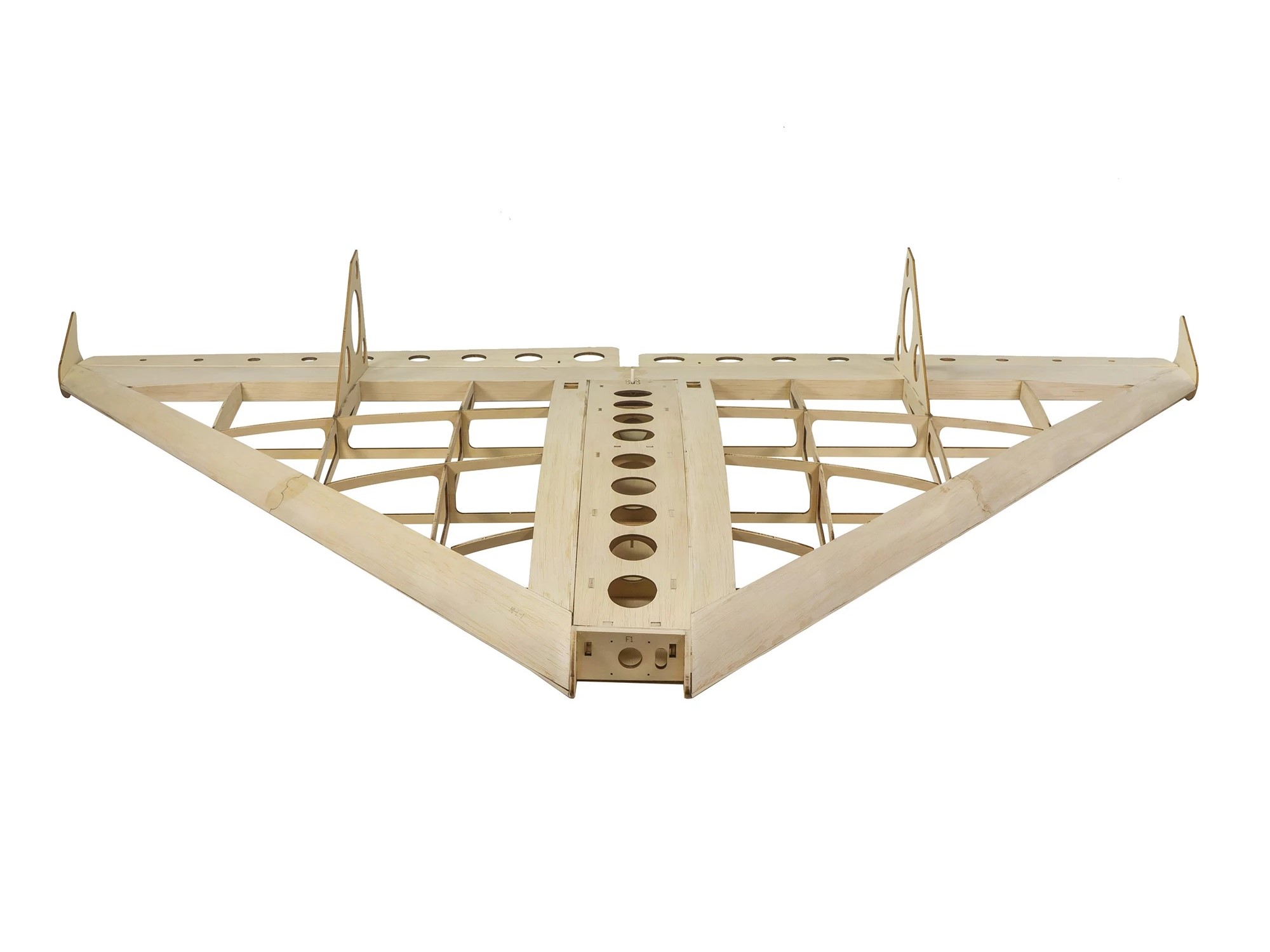 Real-Kit - Air Kart Delta Wing, Spw 1000mm - KIT-Bausatz aus Balsaholz – Bild 4