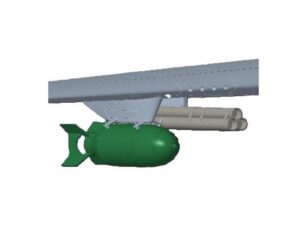 Bewaffnungs - Set zu P-47 Thunderbolt, Spw 2400mm, CYModel