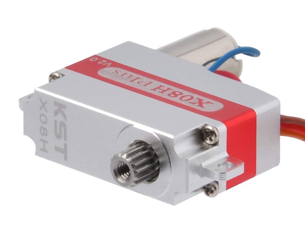 KST X08H Plus V2 MG HV Digital Servo 8mm 5.3kg/cm – Bild 2