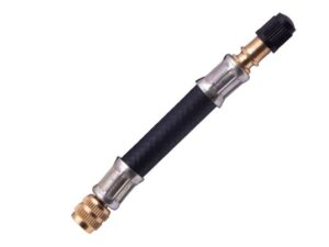 Auto - Fahrrad Ventil Adapter, flexibel - 130mm zu div. Bikes und PKW