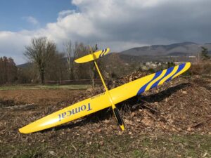 Voll CFK Elektrosegler Tomcat, Spw 2600mm - RCRCM