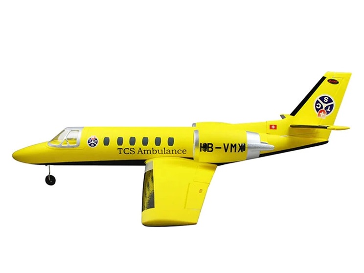 Cessna Citiation 550 Turbojet V2, Spw 1180mm, PNP-Set, Dynam – Bild 3