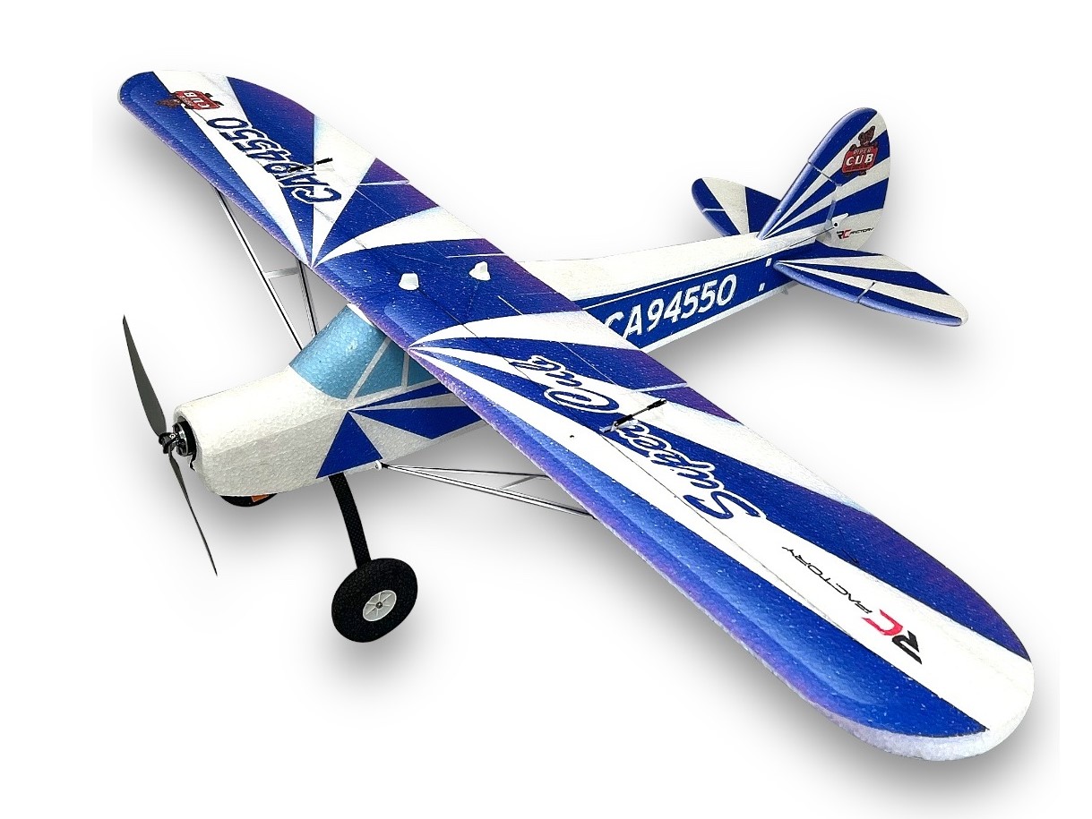 Piper SC blau - Spw 1150mm, KIT-Version aus EPP von RC-Factory