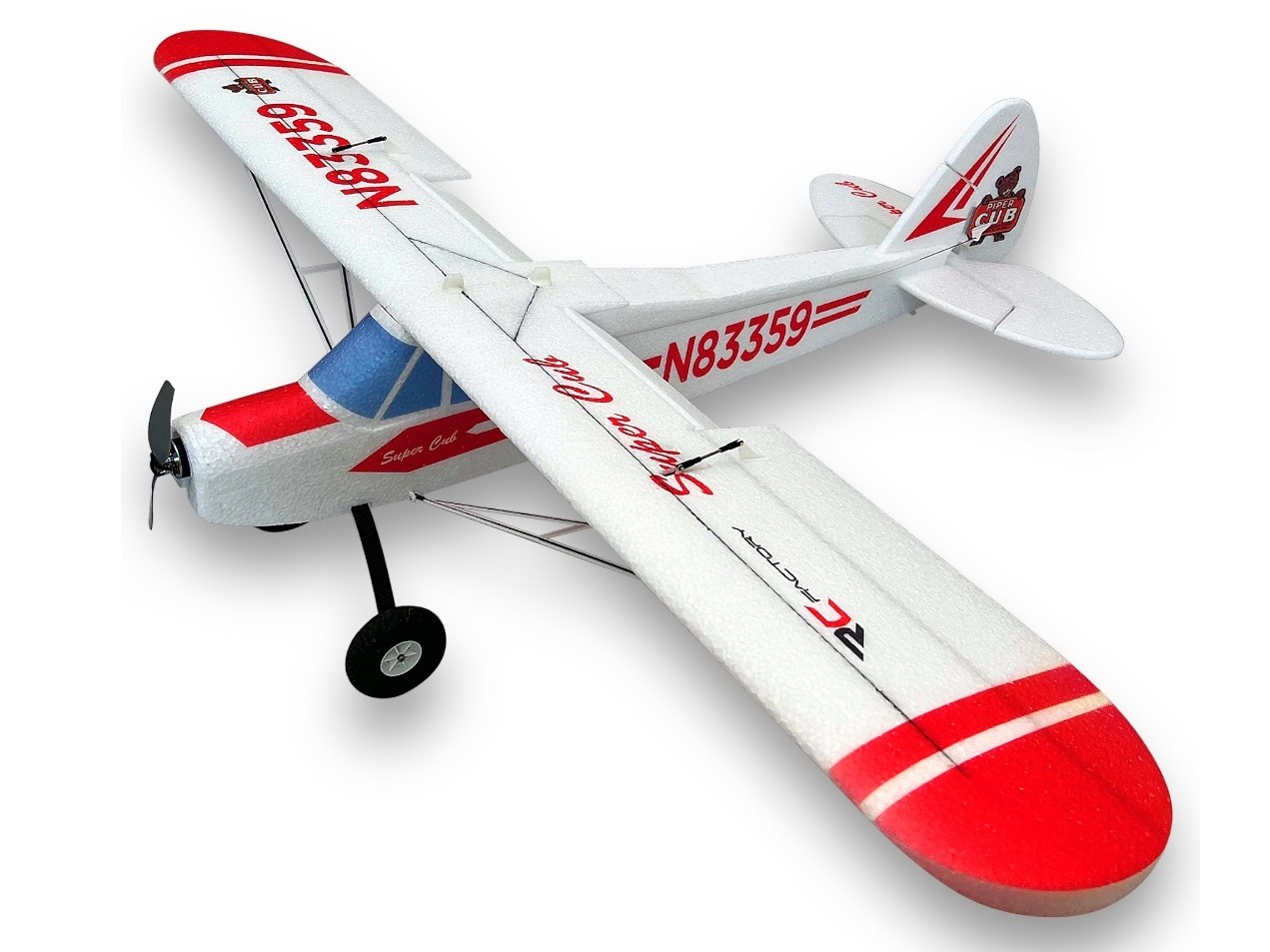 Piper SC rot - Spw 1150mm, KIT-Version aus EPP von RC-Factory