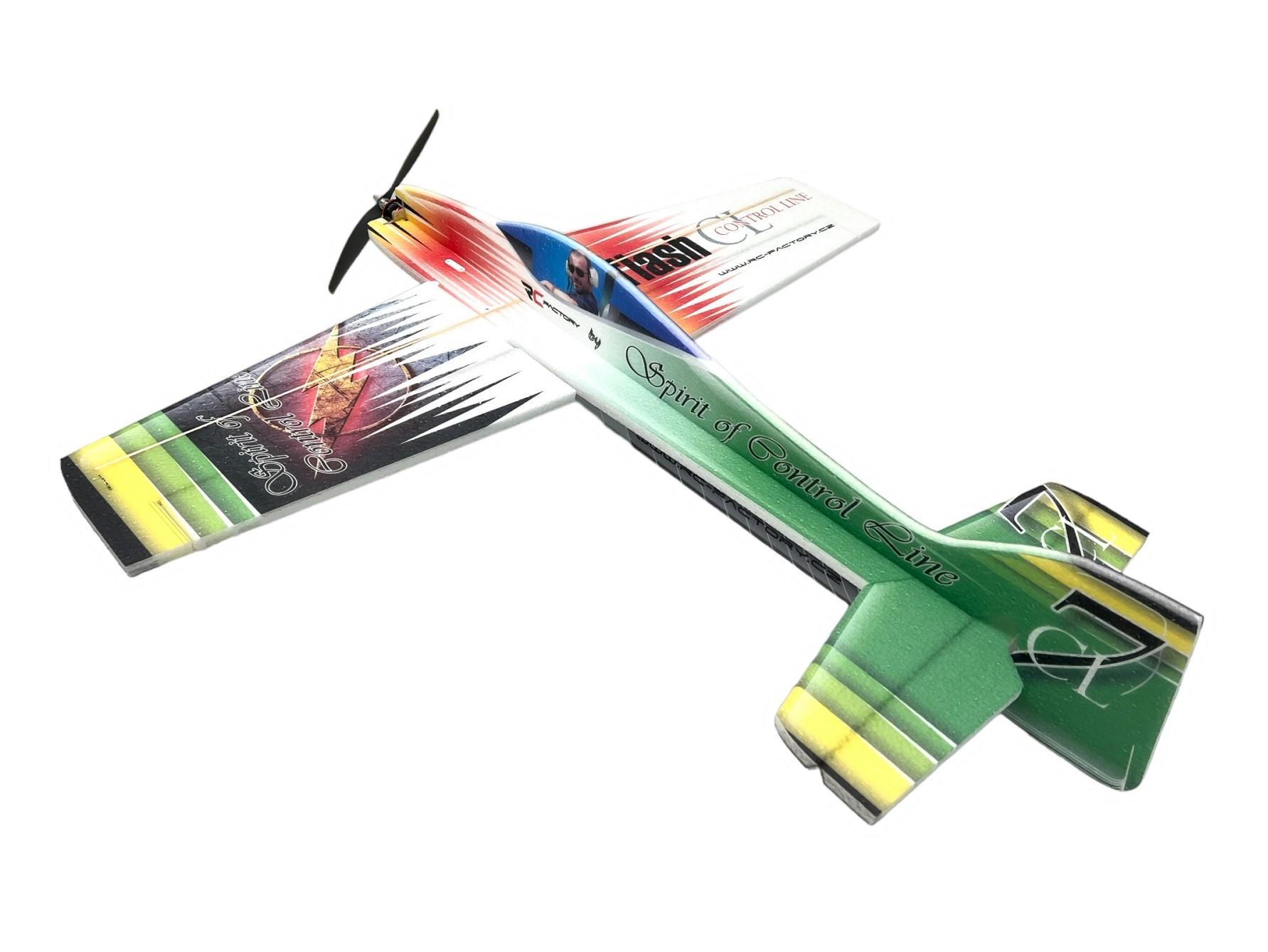 Flash CL - Fesselflug, Spw 870mm - KIT-Version aus EPP von RC-Factory – Bild 2