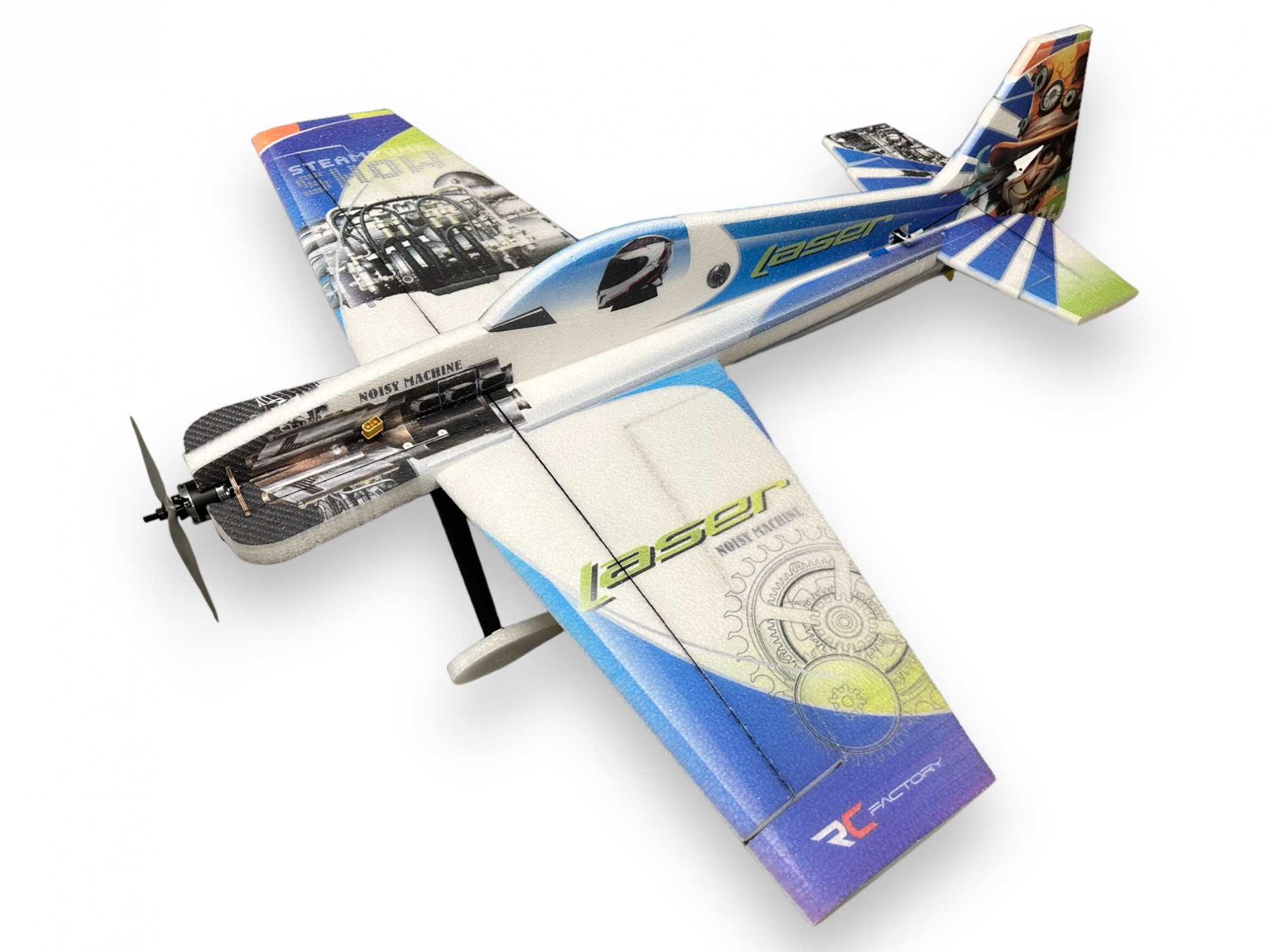 Laser XL blau - Spw 1060mm, KIT-Version aus EPP von RC-Factory