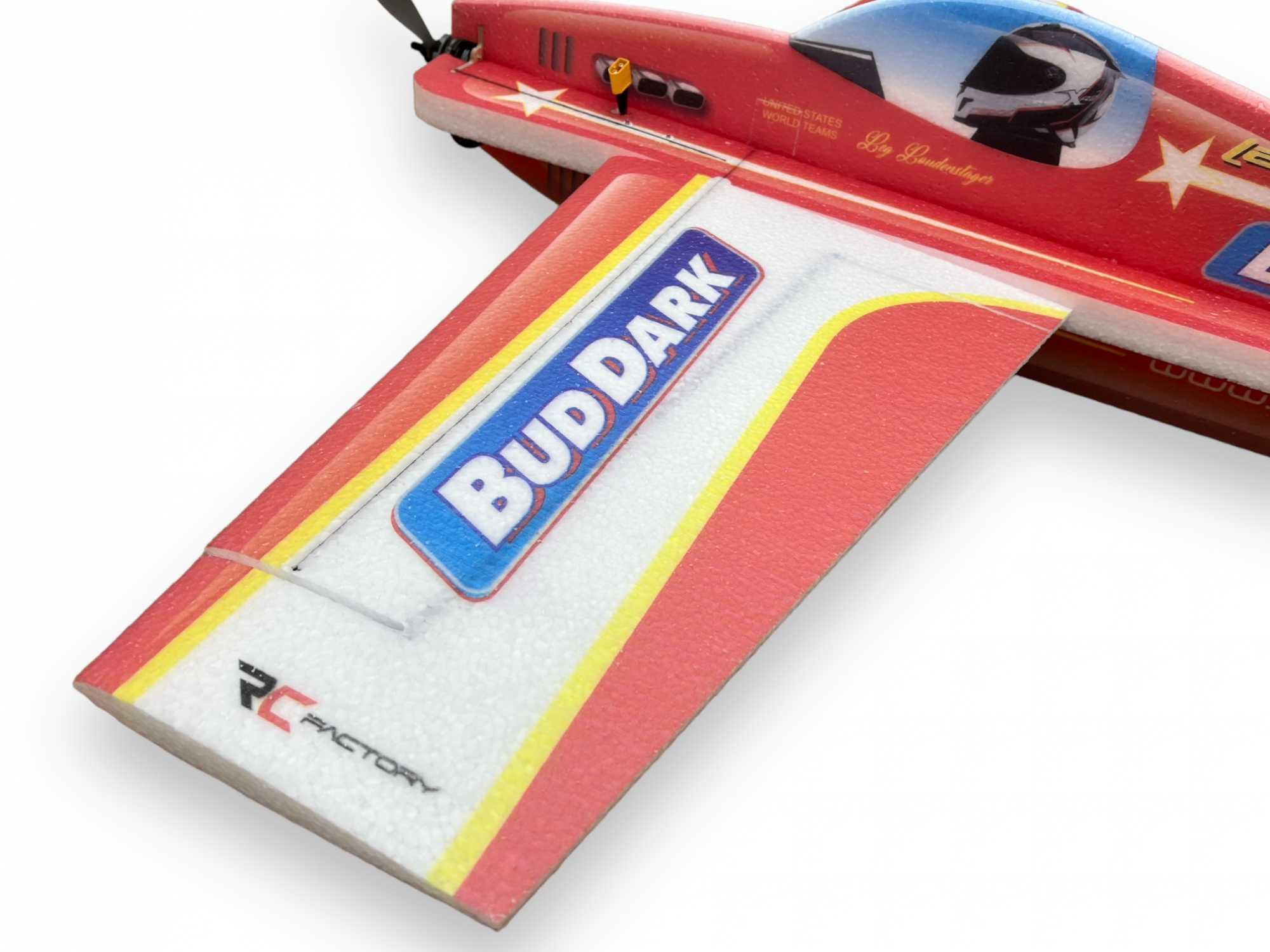 Laser XL blau - Spw 1060mm, KIT-Version aus EPP von RC-Factory – Bild 3