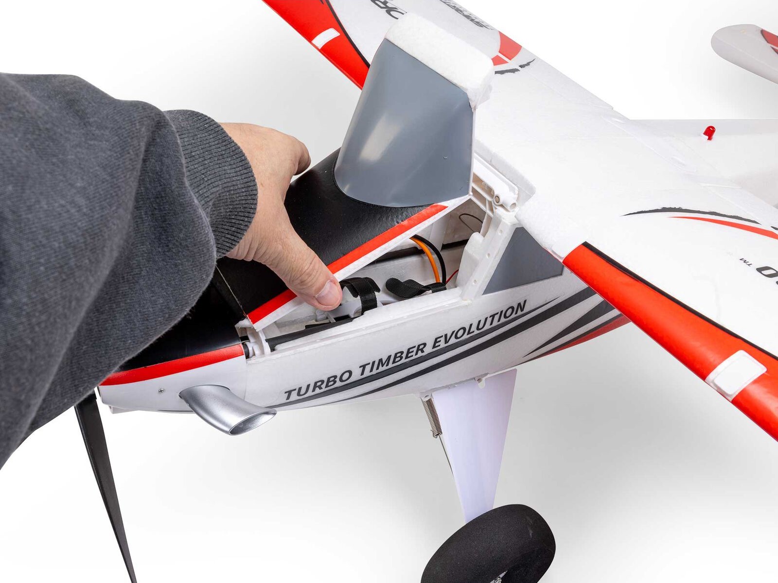 E-flite Turbo Timber Evolution, Spw 1549mm, PNP-Set mit Schwimmer - EFL105275B – Bild 5