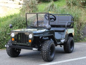 Elektro Kinder Willys-Jeep - 1500 Watt Elektromotor und Differential