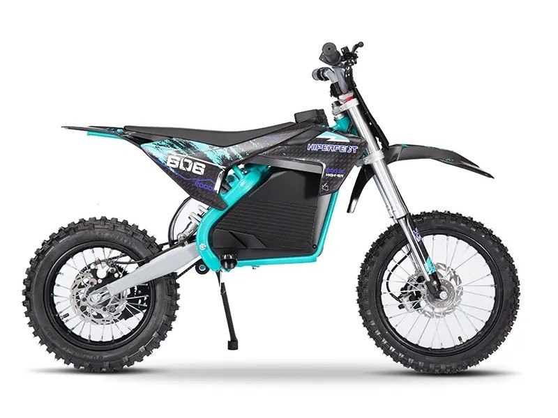 Betriebsbereit Elektro Dirt / Cross Bike Beno - DirtMaster 2000 2kw 2000 Watt 60V - blau – Bild 3