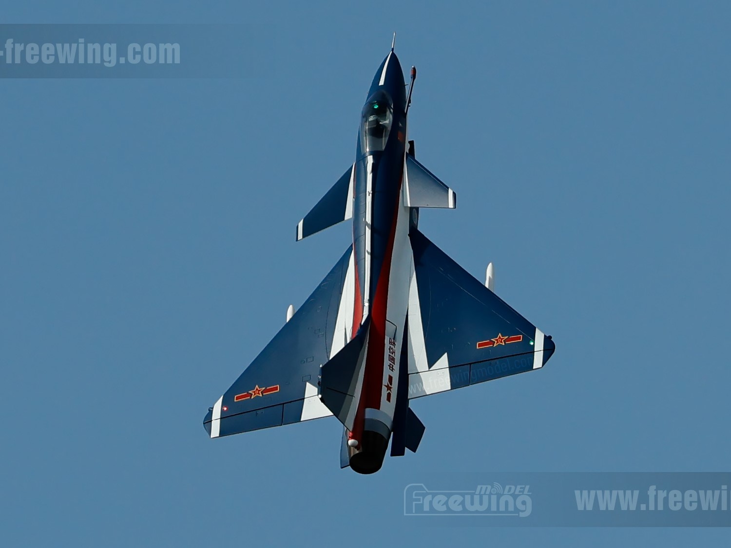 Chengdu J-10A - PLAAF - 90mm Impeller-Jet - Spw 940mm - 6S PNP-Set - Freewing – Bild 2