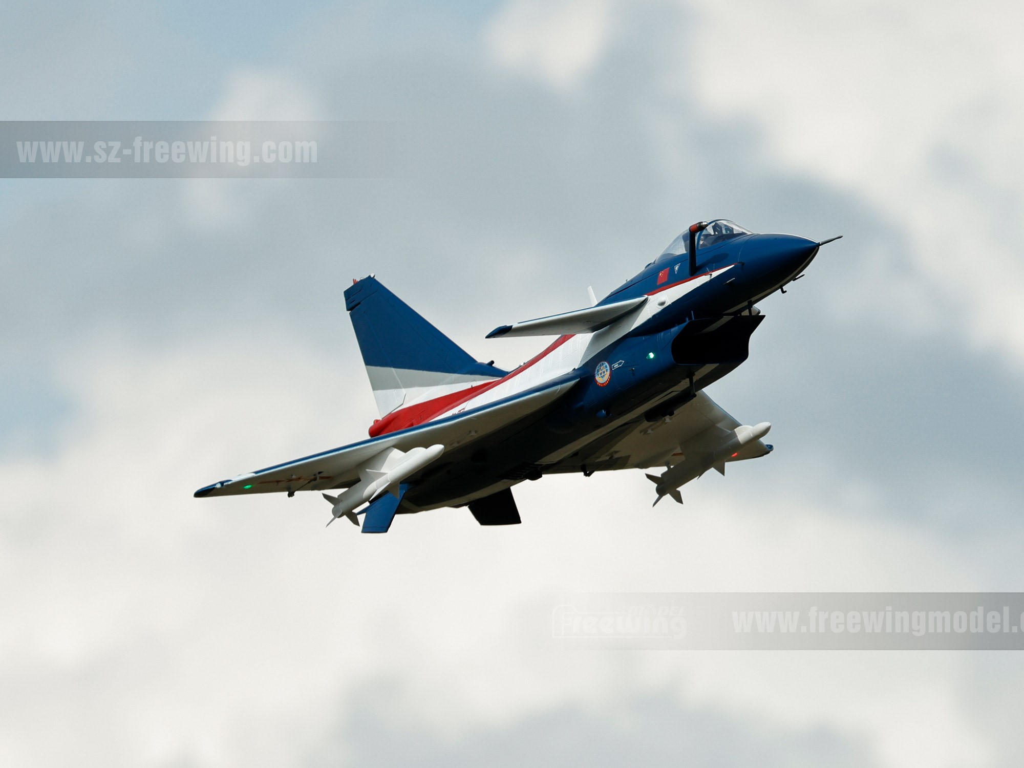Chengdu J-10A - PLAAF - 90mm Impeller-Jet - Spw 940mm - 6S PNP-Set - Freewing – Bild 5