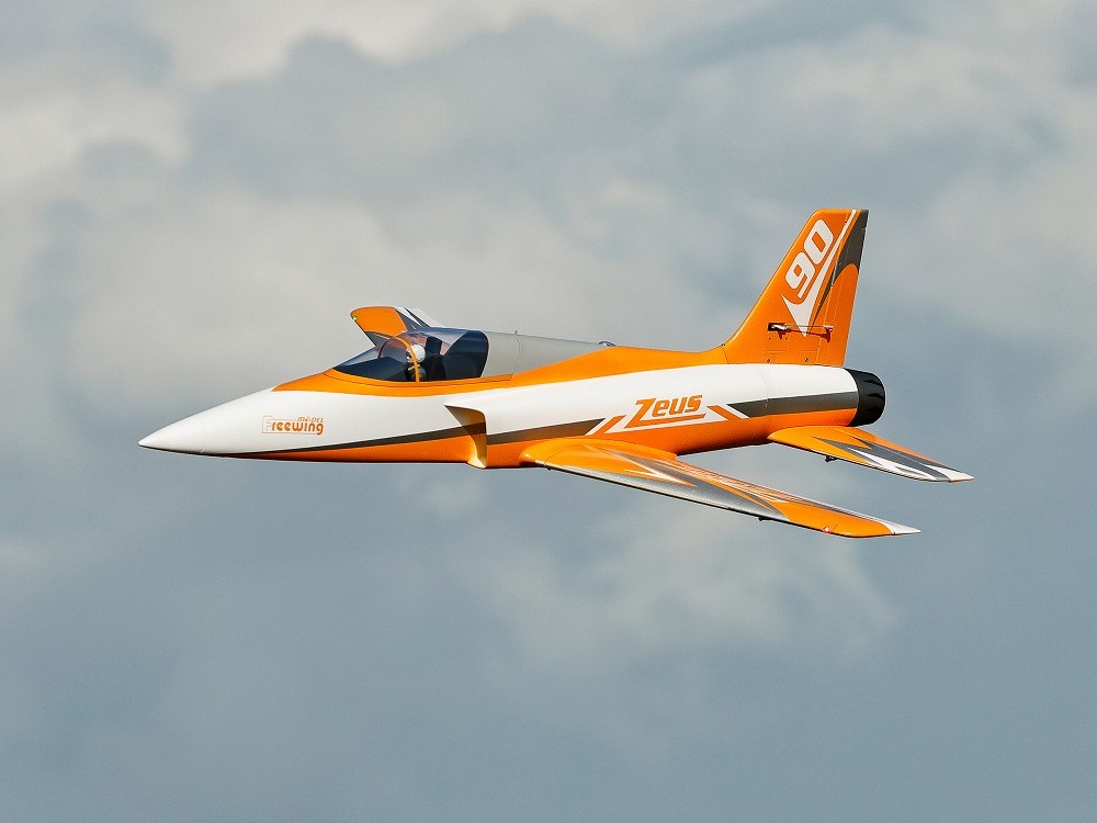 Zeus 90mm Sport EDF Jet, Spw 1200mm, 8S PNP-Set, Freewing