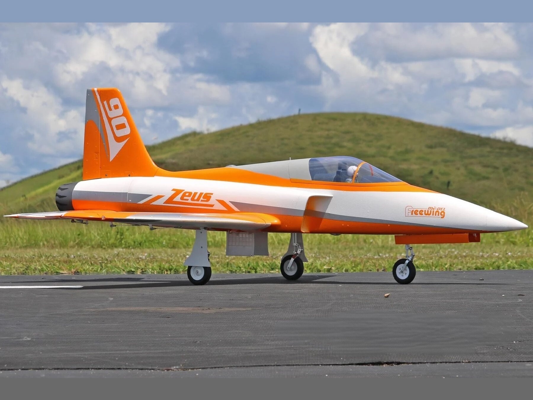 Zeus 90mm Sport EDF Jet, Spw 1200mm, 8S PNP-Set, Freewing – Bild 5