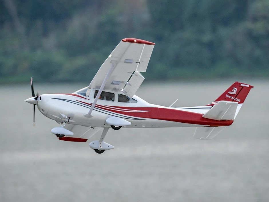 FMS Cessna 182 rot - 1500mm - PNP Set - FMS148PRD – Bild 3