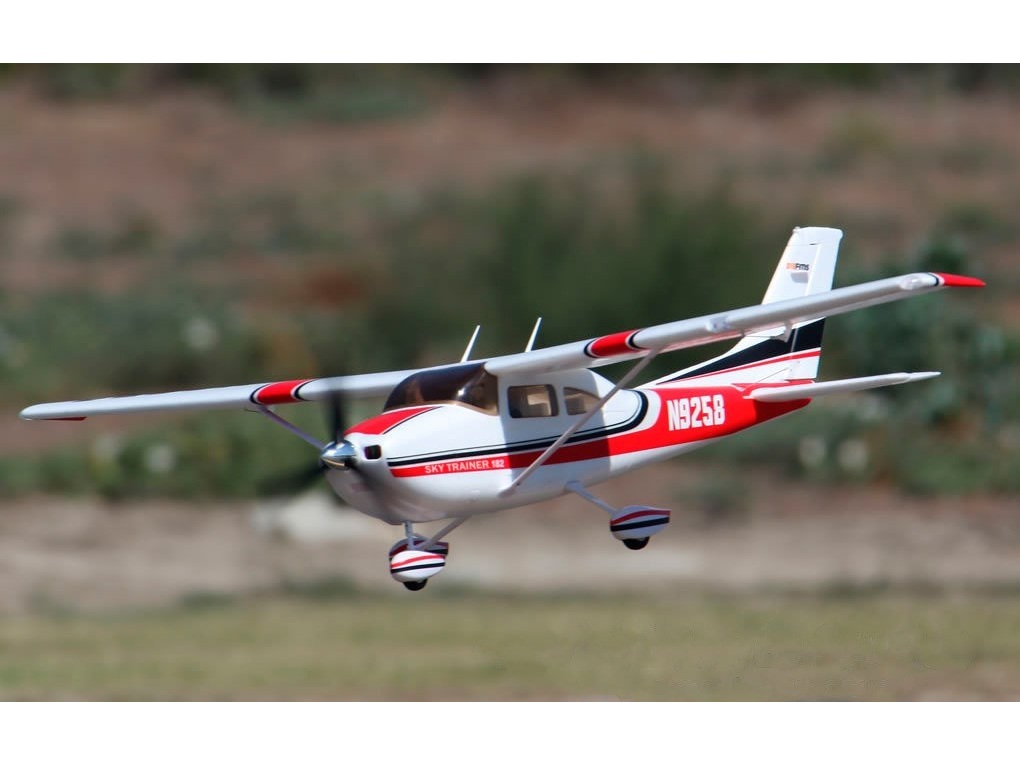 Sky Trainer Cessna 182 - V2, Spw 1410mm, PNP-Set mit Gyro, FMS – Bild 2
