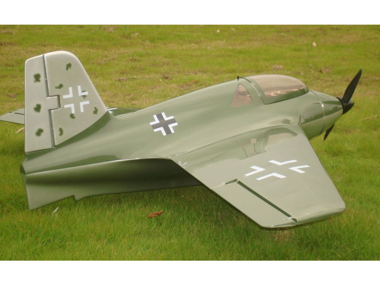 Messerschmitt ME163, Kraftei, Spw 1540mm, ARF-Modell von CYModel – Bild 4