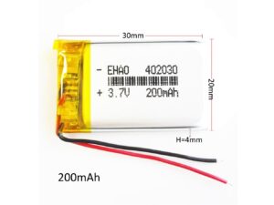 LiPo Akku 1S / 3.7V, 200mAh für Mini Helikopter / Kameras und Anderes