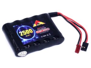 NiMh Empfängerakku Pack 6V / 2500mAh - JST / JR