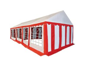 HEBU-Tent - Profi PVC Partyzelt 4x8 m