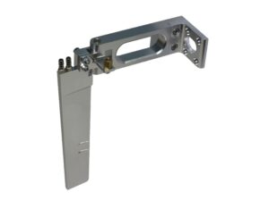 Aluminium Ruder in silber, 145mm,  für Boote ab ca. 1m