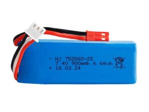 LiPo Akku 2S / 7.4V, 900mAh - JST X420 WLToys