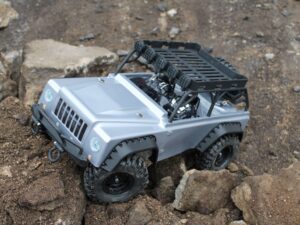 DF-4S Crawler mit Licht - brushed - 1:10 - im RTR-Komplett-Set - df-Models